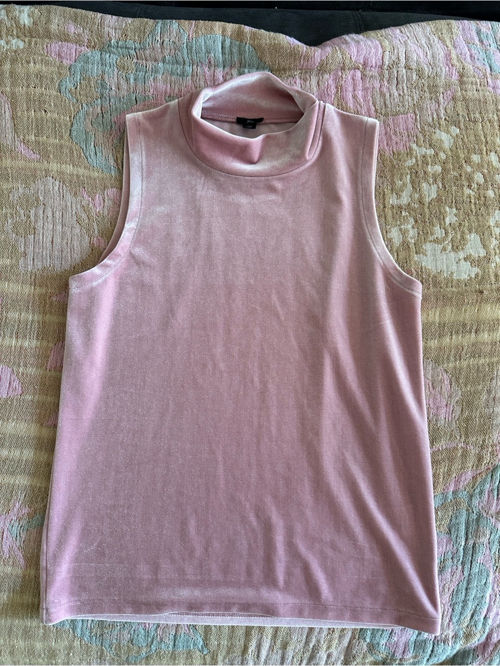 J. Crew Velour Tank Top